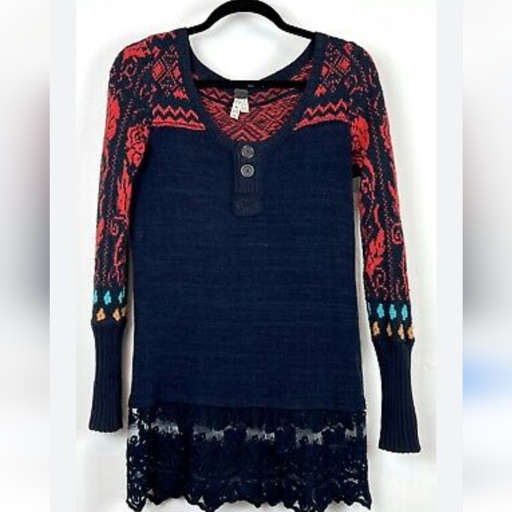 Free People Cozy Time Sweater Tunic